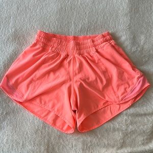Lululemon hotty hot high rise shorts